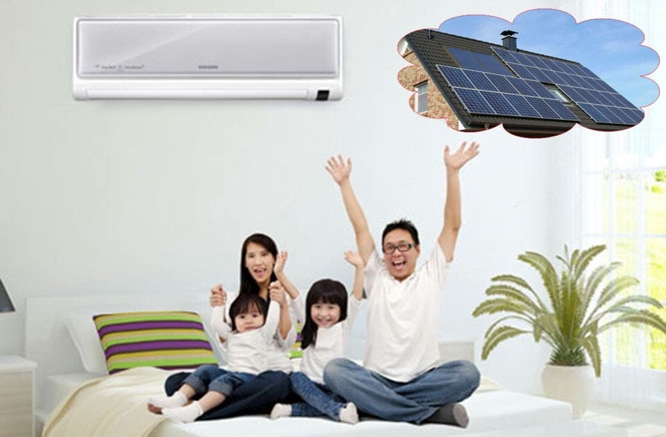 điện năng lượng mặt trời cho hộ gia đình