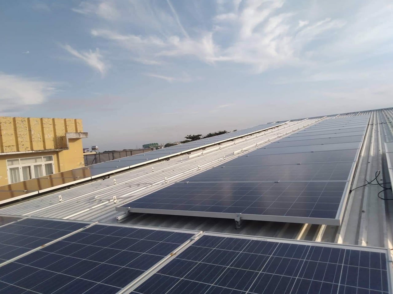 điện năng lượng mặt trời hòa lưới 25kwp