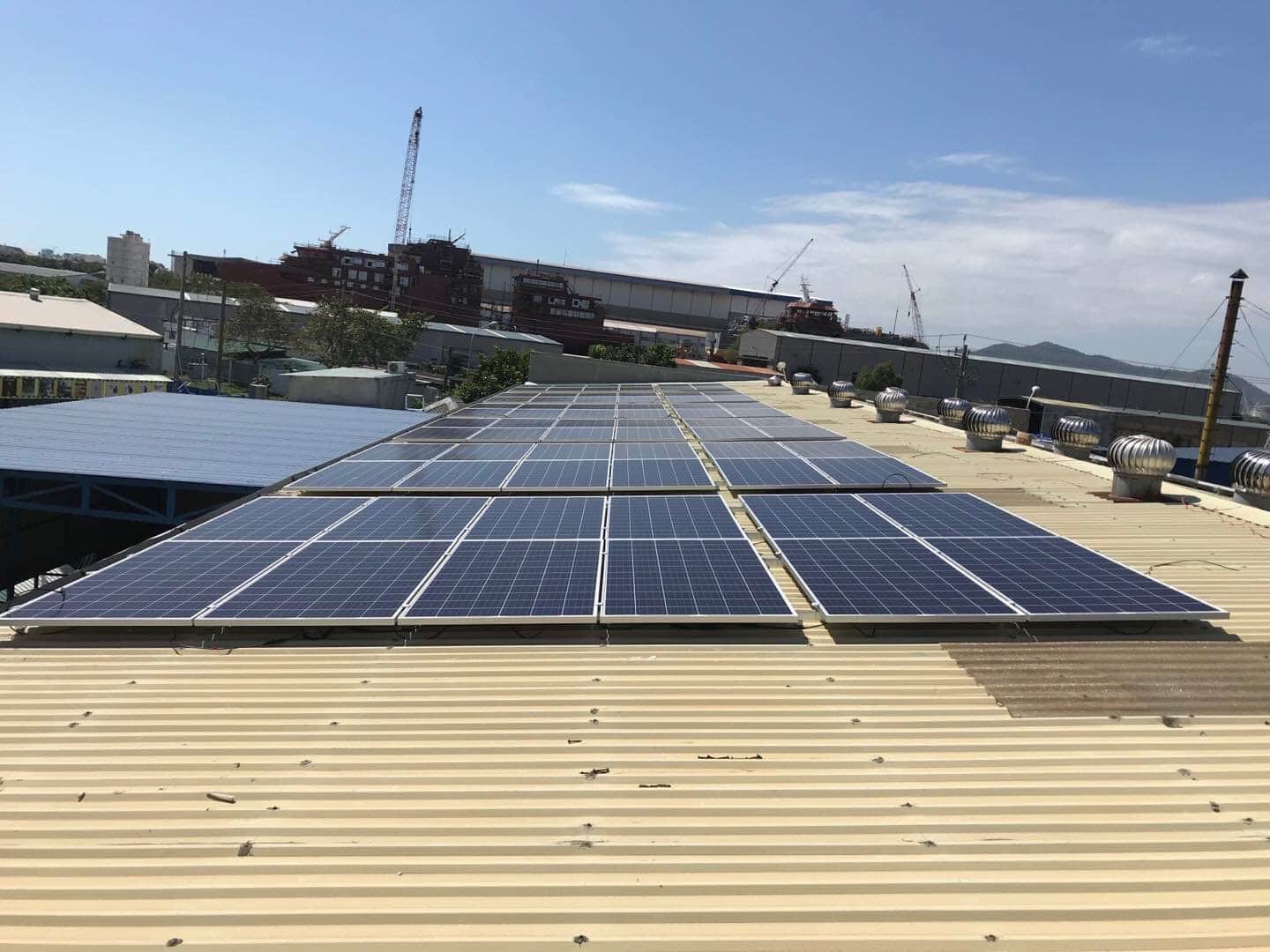 điện năng lượng mặt trời hòa lưới 50kwp