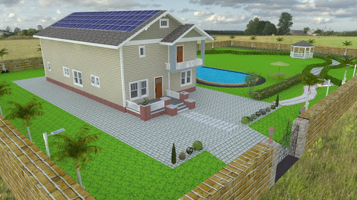 mô phỏng 3d hệ thống điện mặt trời
