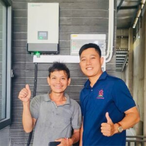 điện mặt trời hòa lưới lưu trữ