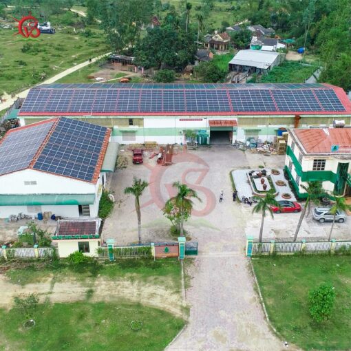 điện mặt trời nhà máy